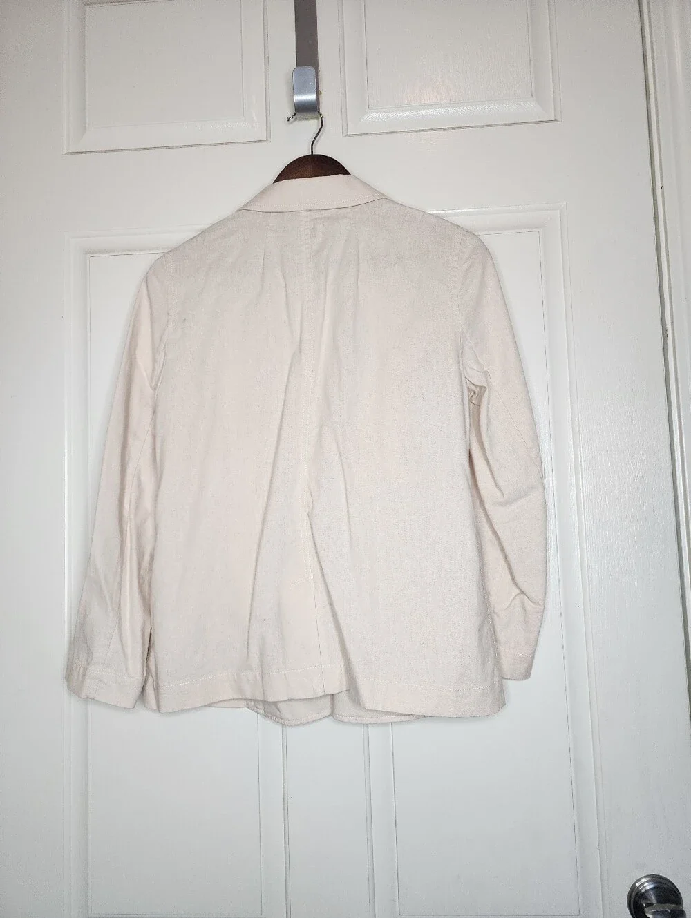 J. Crew Linen/cotton Blend Blazer | Cream | 8 Petite | NWT